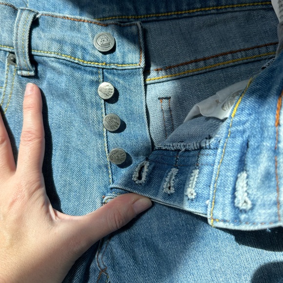 Cheap Monday Destroyed Denim Jeans - Picture 6 of 9